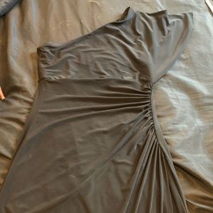 Ralph Lauren One Shoulder black dress